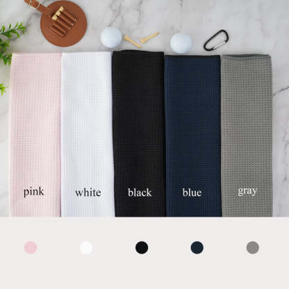 Custom Embroidered Golf Towel