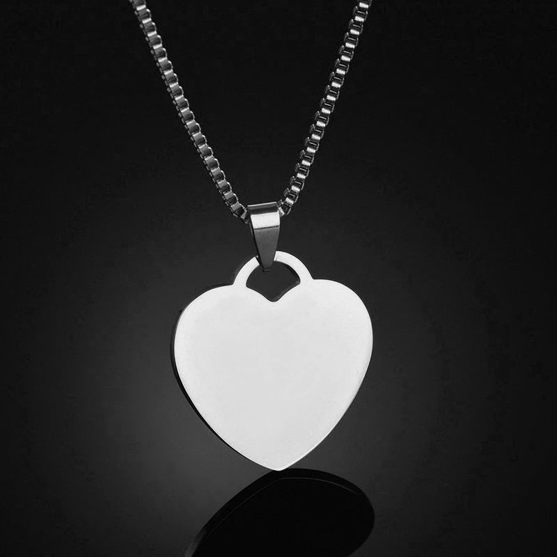 Custom Engraved Photo Pendant