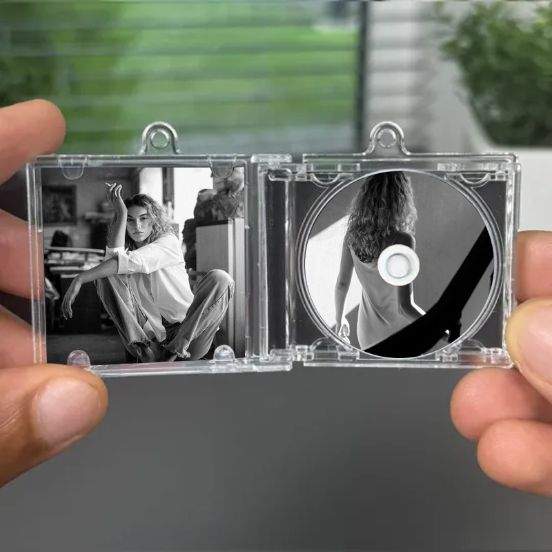 个性化专辑 CD 钥匙扣