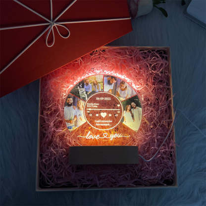 50%OFF⭐️Personalized Music Photo Night Light