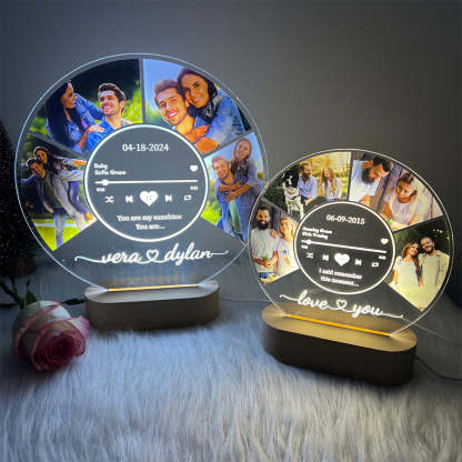 50%OFF⭐️Personalized Music Photo Night Light