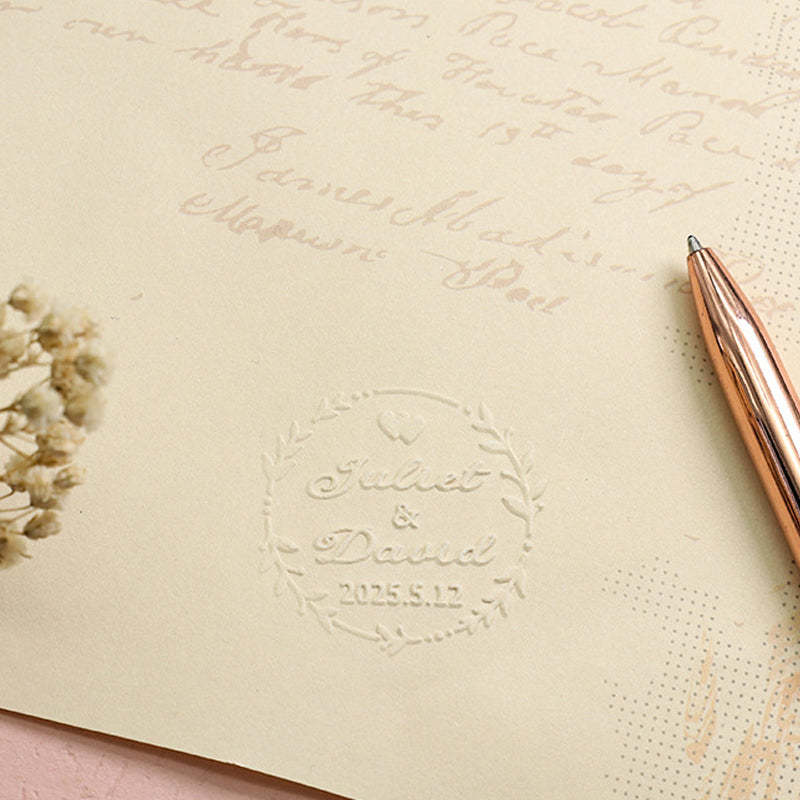 Personalized Book Embosser Clip