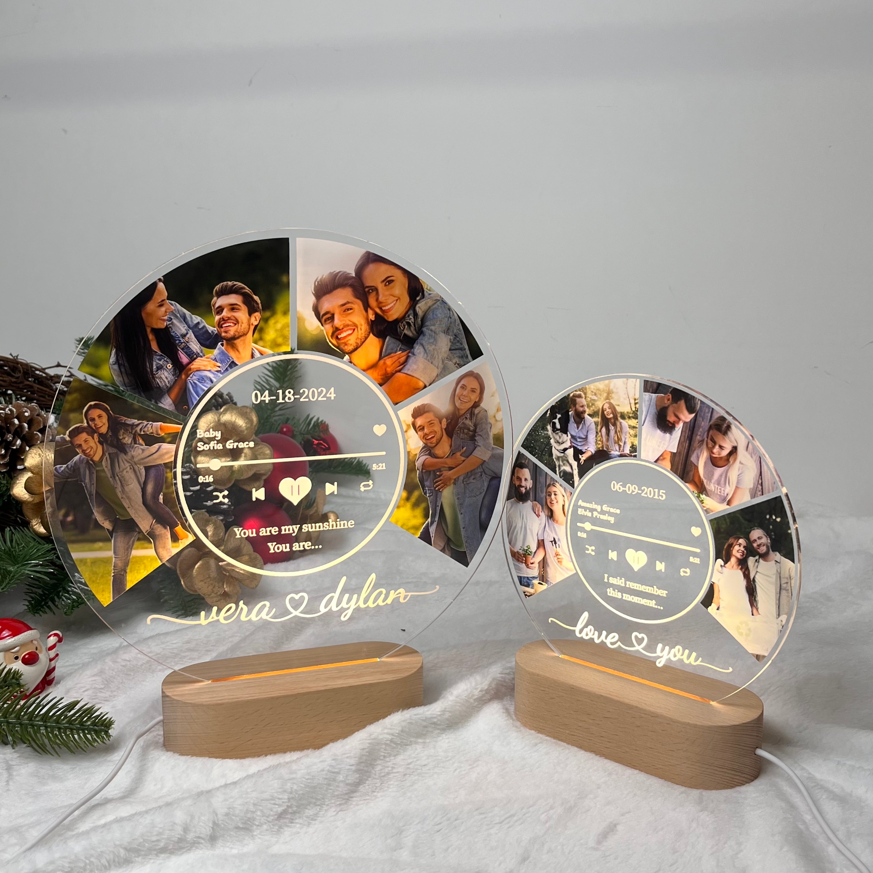 50%OFF⭐️Personalized Music Photo Night Light