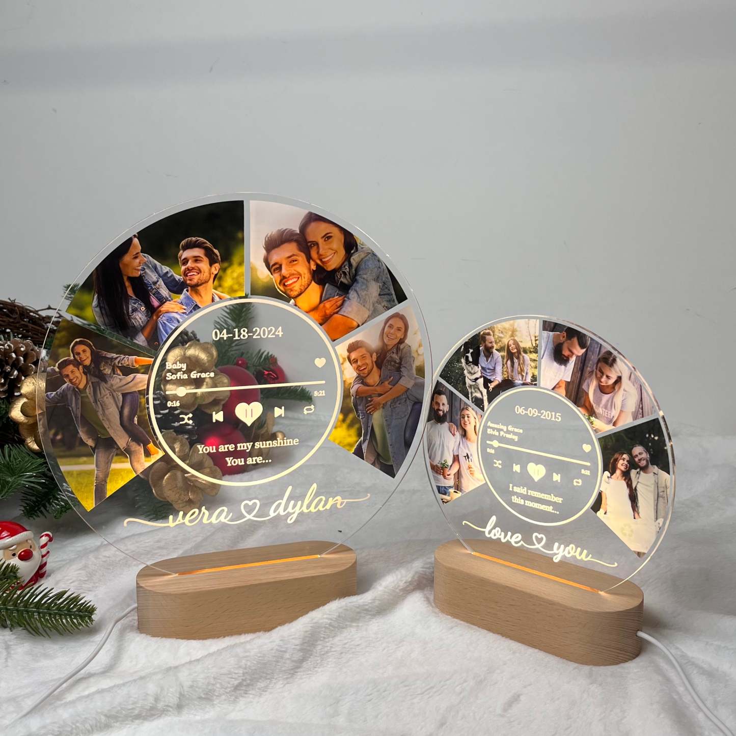 50%OFF⭐️Personalized Music Photo Night Light