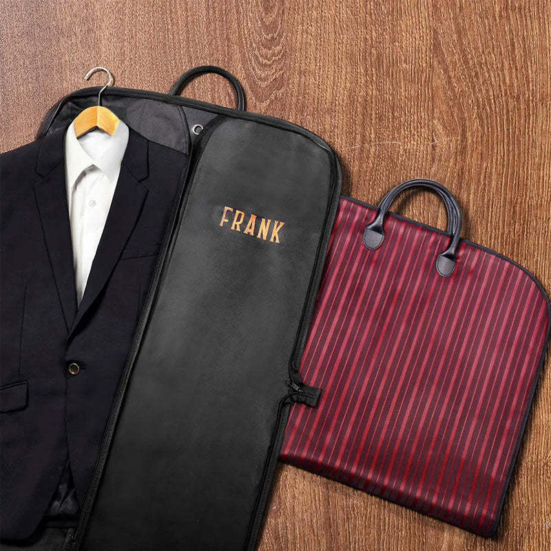 Personalized portable waterproof handle suit bag