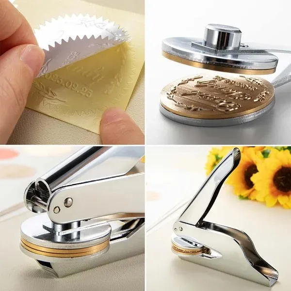 Personalized Book Embosser Clip