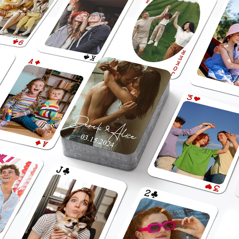 Customized Photo Playing Cards