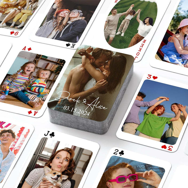 Customized Photo Playing Cards