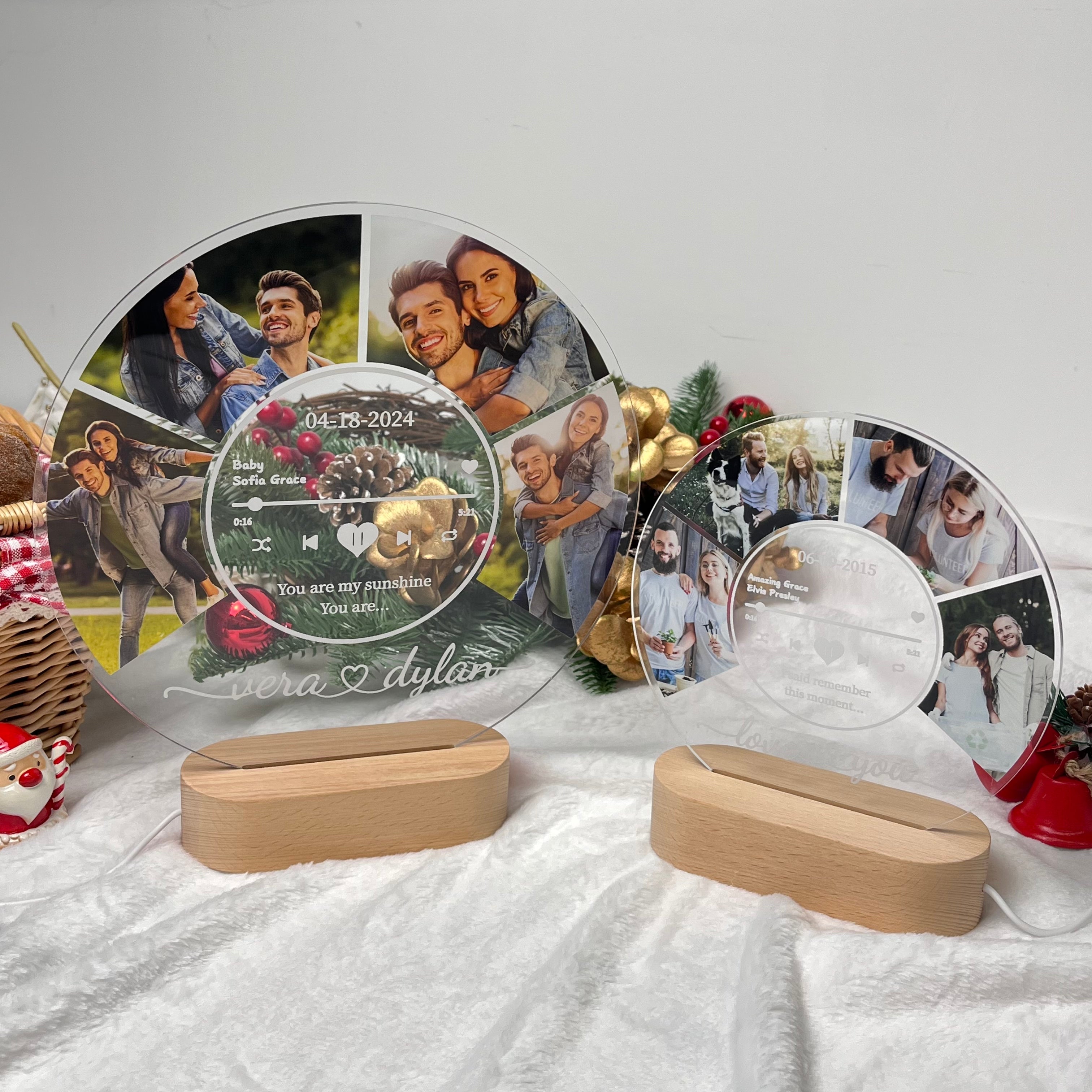 50%OFF⭐️Personalized Music Photo Night Light