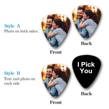 Personalized Photo Guitar Picks