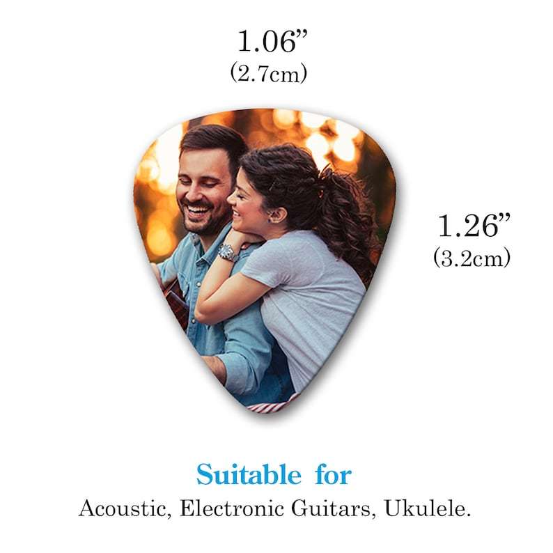 Personalized Photo Guitar Picks