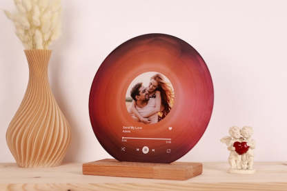 Personalized Vinyl Record With Photo