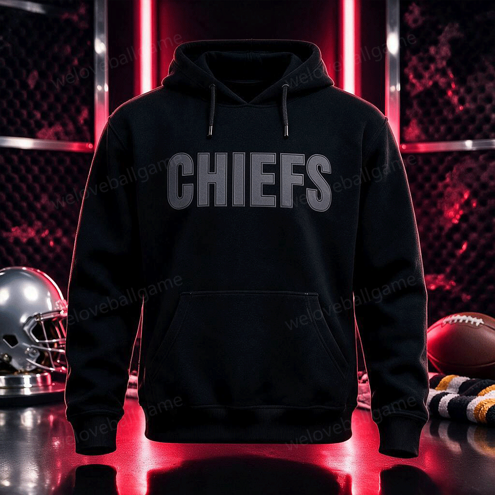 LED Light-Up Football Sweatshirt | Glow-In-The-Dark Game Day Fan Crewneck