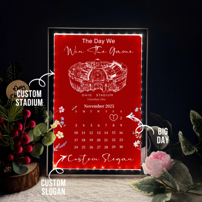 Custom Stadium - The Day We Win The Game Mirror Lightbox