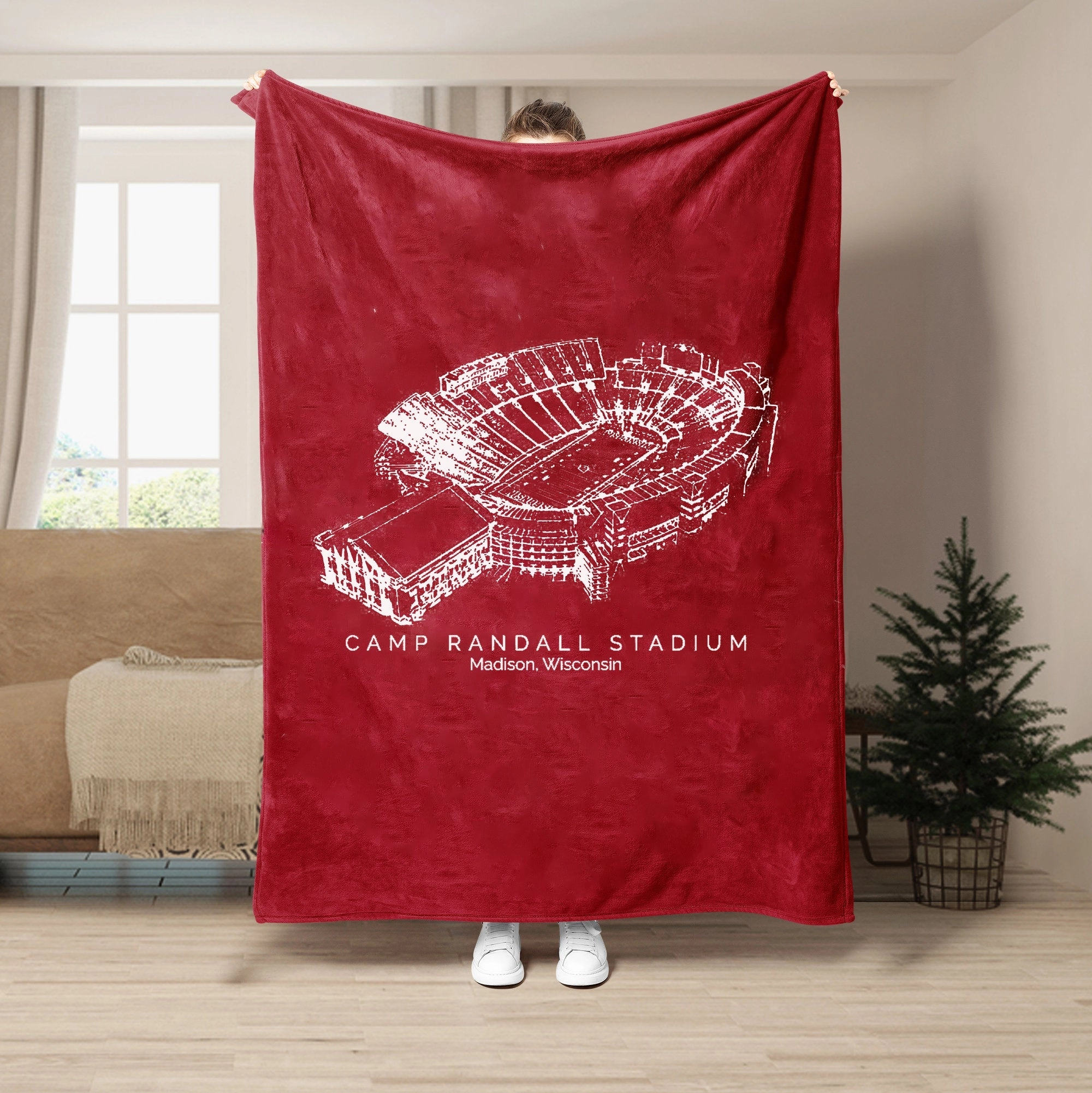 Camp Randall Stadium - College Football Blanket