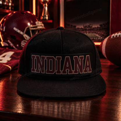 Custom Football Fan LED Light-Up Snapback Cap