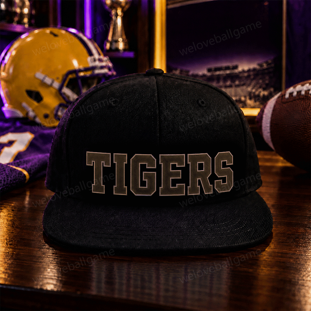 Custom Football Fan LED Light-Up Snapback Cap