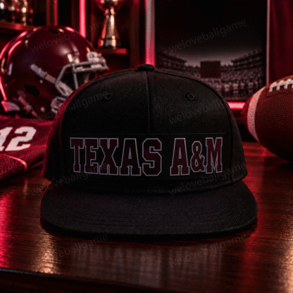 Custom Football Fan LED Light-Up Snapback Cap