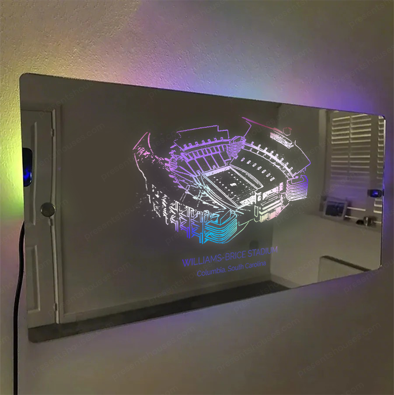 Williams-Brice Stadium Mirror Light-Gifts For Sports Lovers