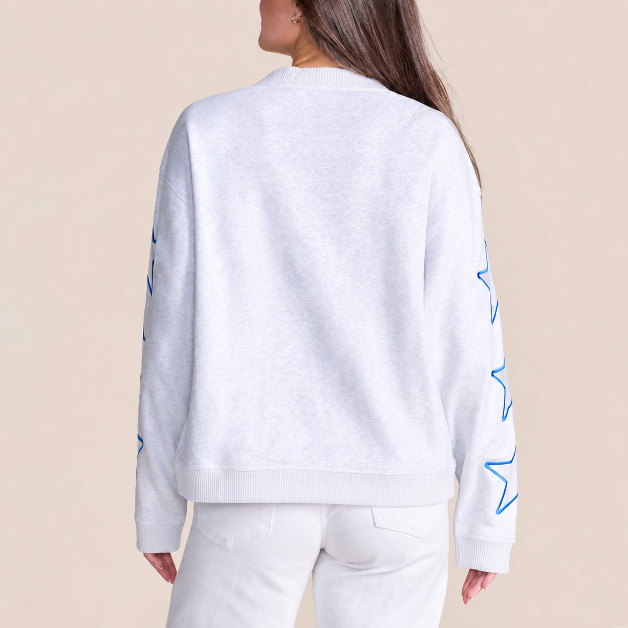 Kansas - College Hometeam Heathered Crewneck