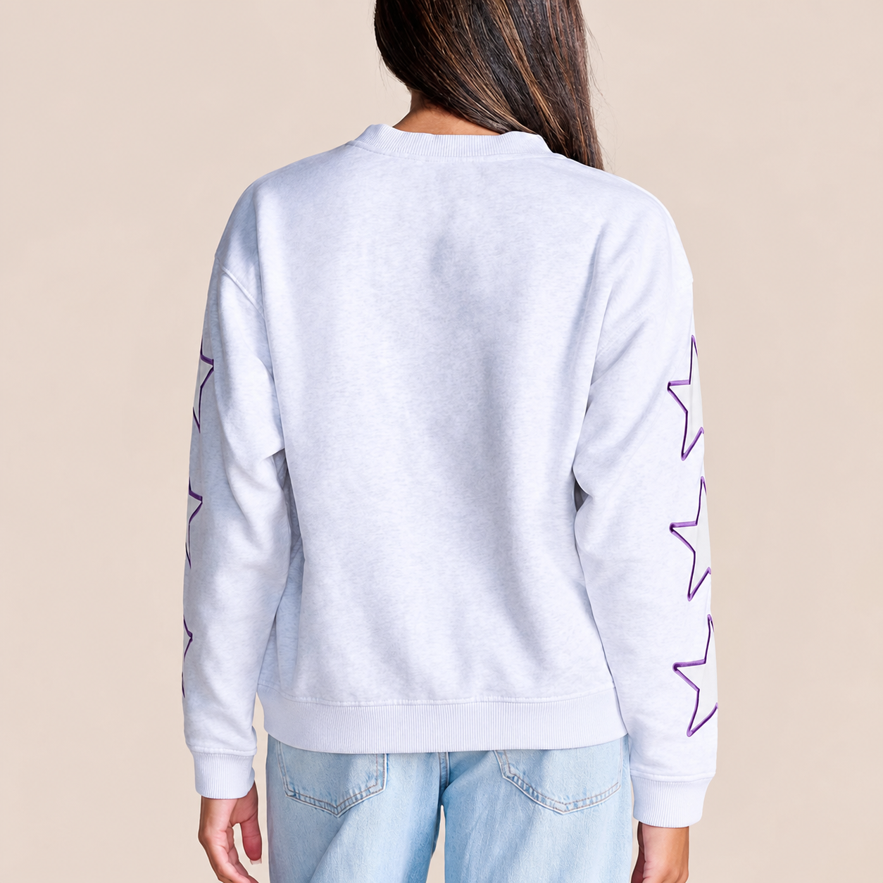 ECU - College Hometeam Heathered Crewneck