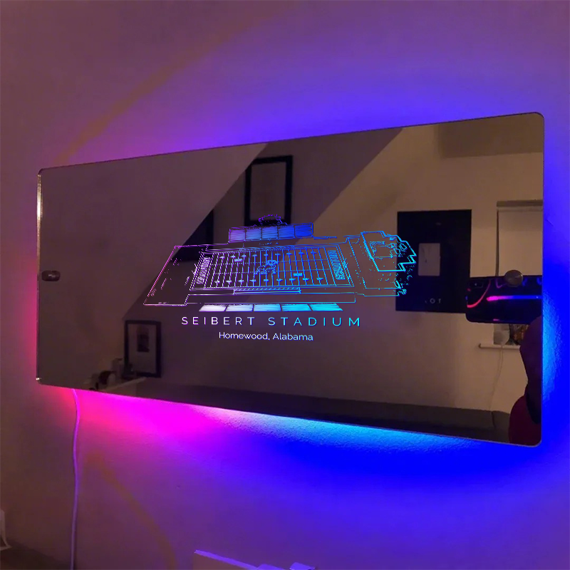 Seibert Stadium Mirror Light-Gifts For Sports Lovers、UAB Blazers、Alabama