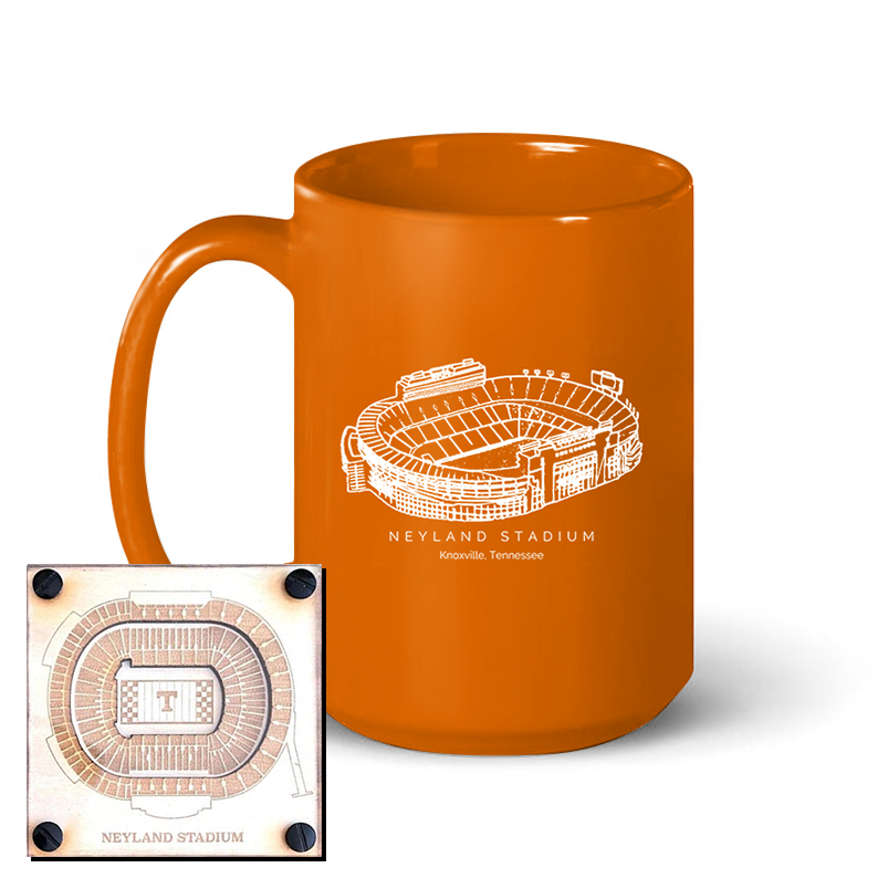 Neyland Stadium - Tennessee Volunteers football, College Coffee Mug