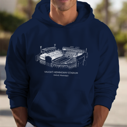 Ole Miss Stadium Unisex Crewneck Sweatshirt