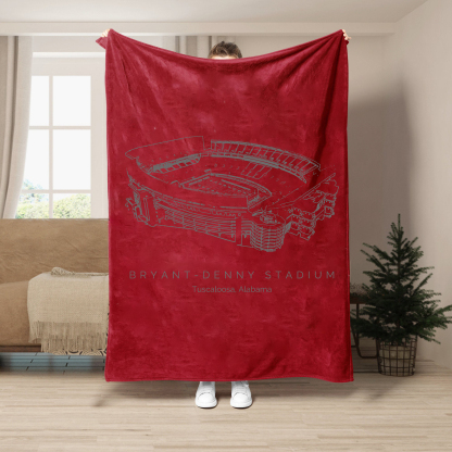 Bryant–Denny Stadium - Alabama Crimson Tide football - University of Alabama at Birmingham,College Football Blanket