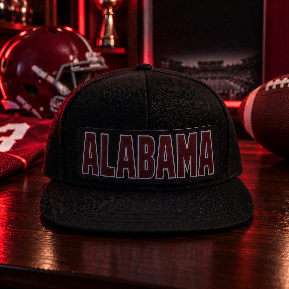 Custom College Football LED Light-Up Snapback Cap
