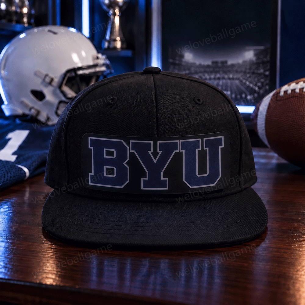 Custom Football Fan LED Light-Up Snapback Cap