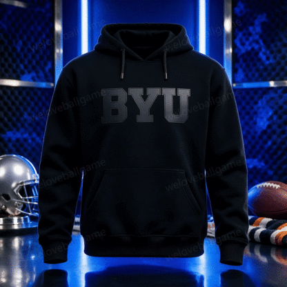 LED Light-Up Football Sweatshirt | Glow-In-The-Dark Game Day Fan Crewneck