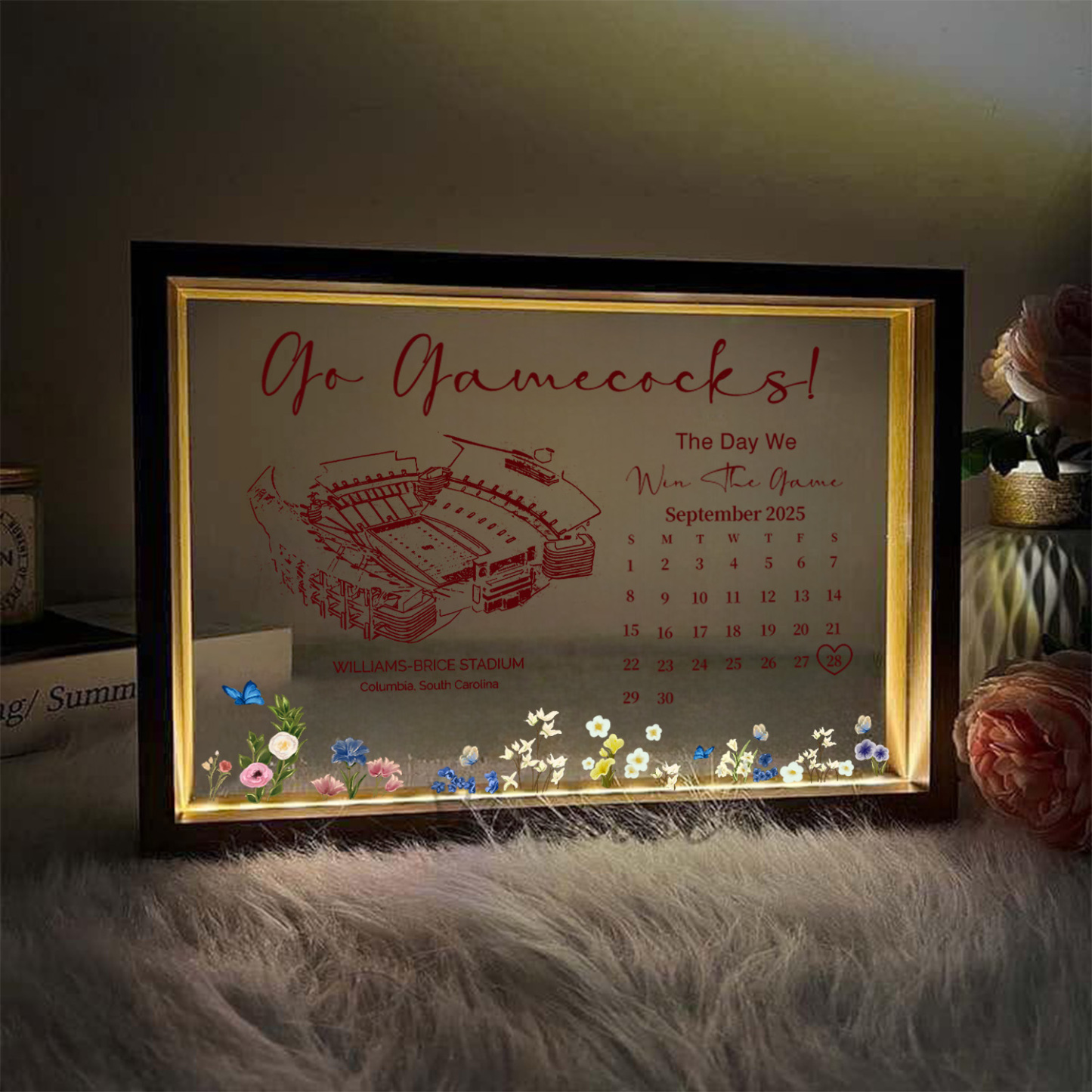 Williams-Brice Stadium - The Day We Win The Game Light Frame