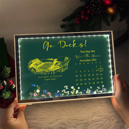 Autzen Stadium - The Day We Win The Game Mirror Lightbox