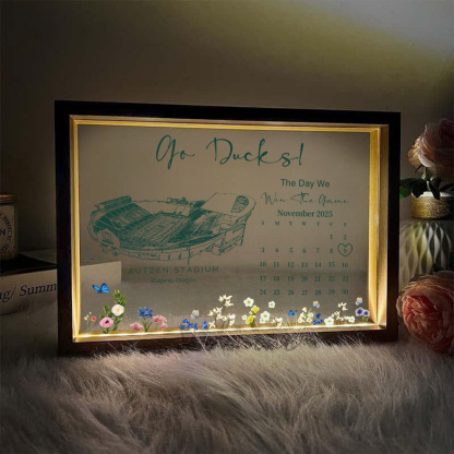 Autzen Stadium - The Day We Win The Game Light Frame