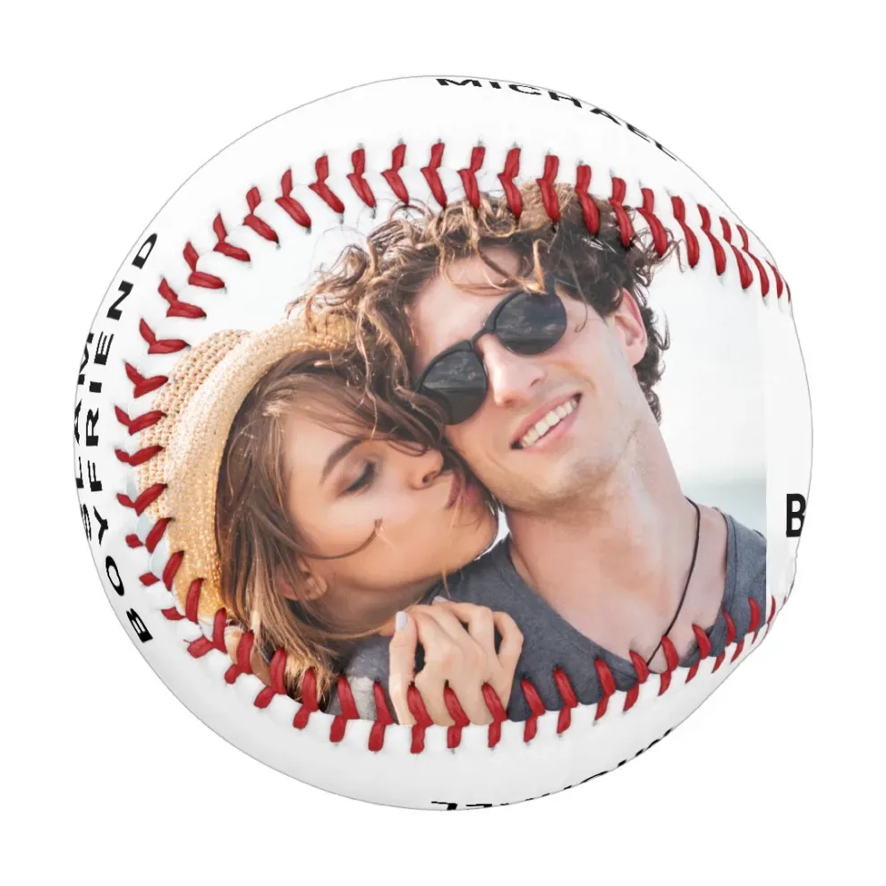 Best Boyfriend Ever Photo Baseball