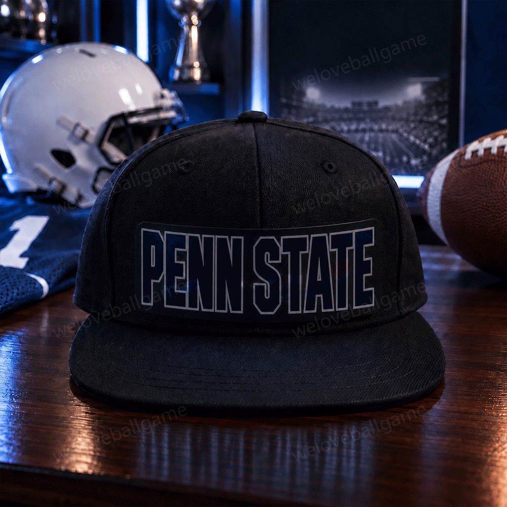Custom Football Fan LED Light-Up Snapback Cap