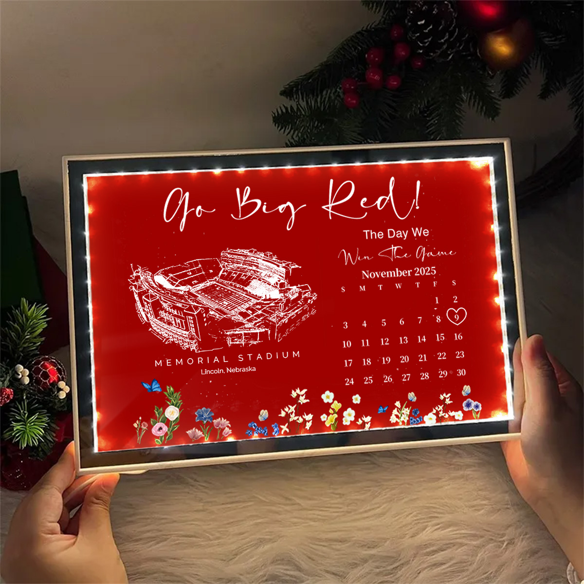 Memorial Stadium (Lincoln) Stadium - The Day We Win The Game Mirror Lightbox