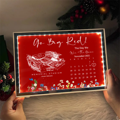 Memorial Stadium (Lincoln) Stadium - The Day We Win The Game Mirror Lightbox