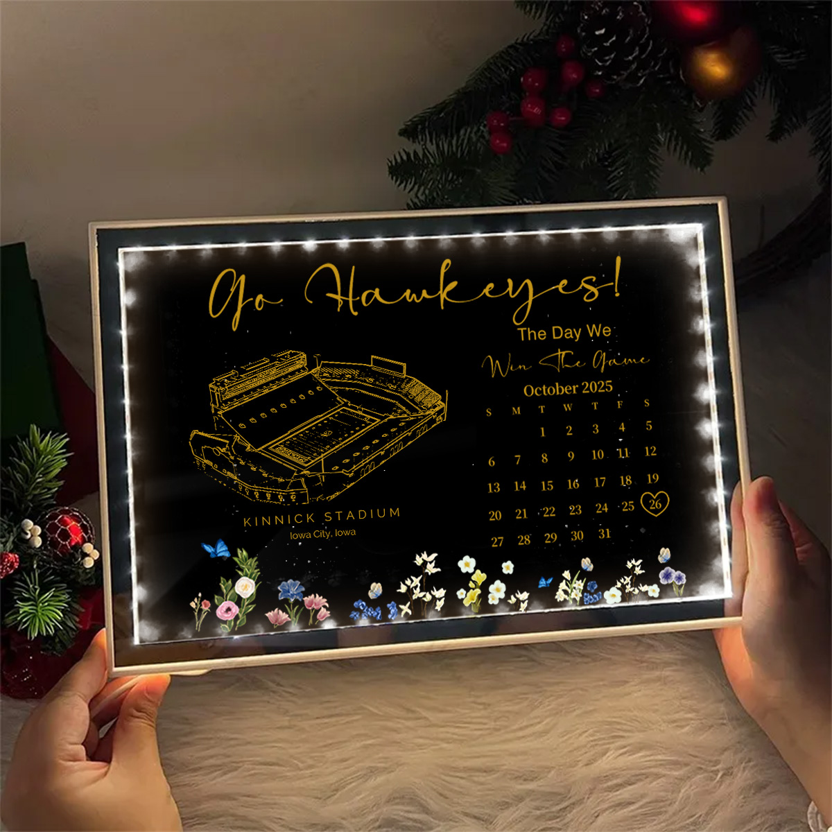 Kinnick Stadium - The Day We Win The Game Mirror Lightbox