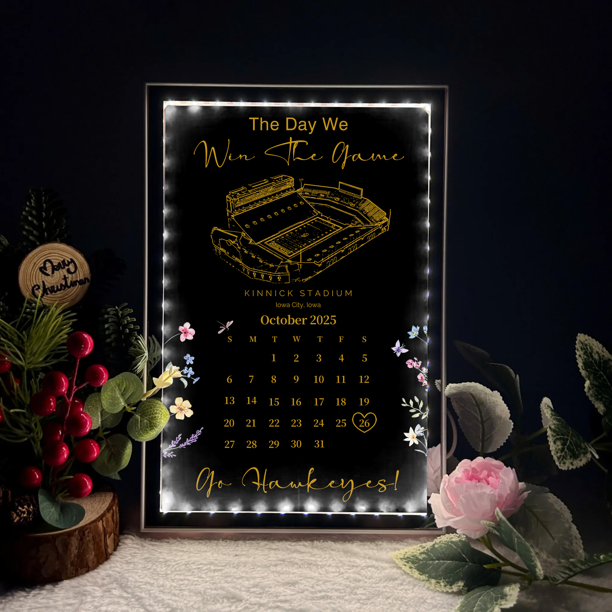 Kinnick Stadium - The Day We Win The Game Mirror Lightbox