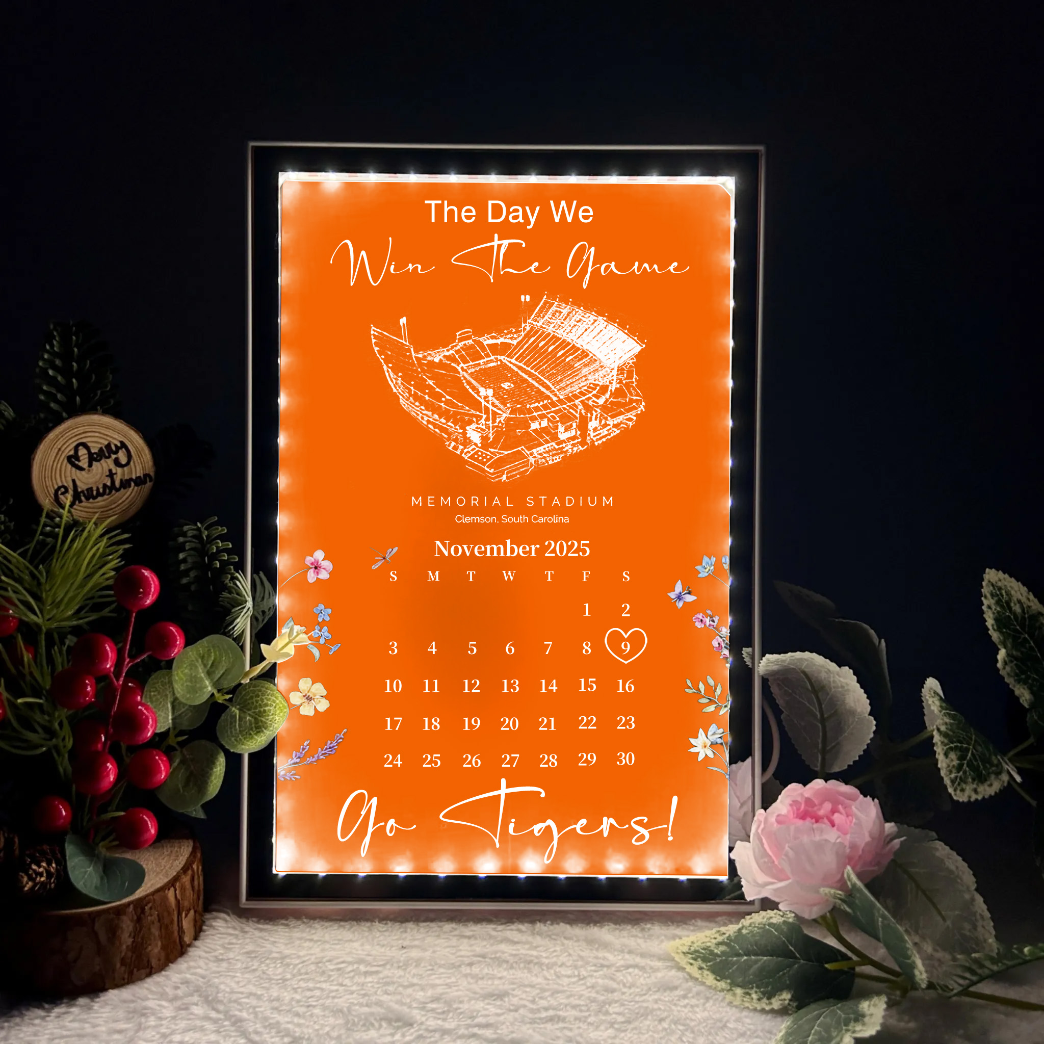 Memorial Stadium (Clemson) - The Day We Win The Game Mirror Lightbox