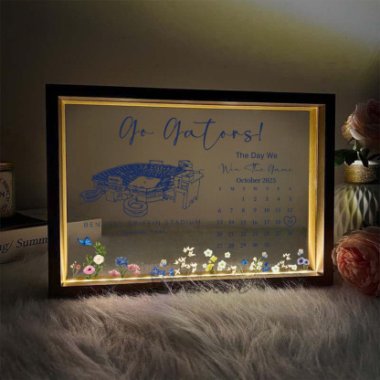 Ben Hill Griffin Stadium - The Day We Win The Game Light Frame