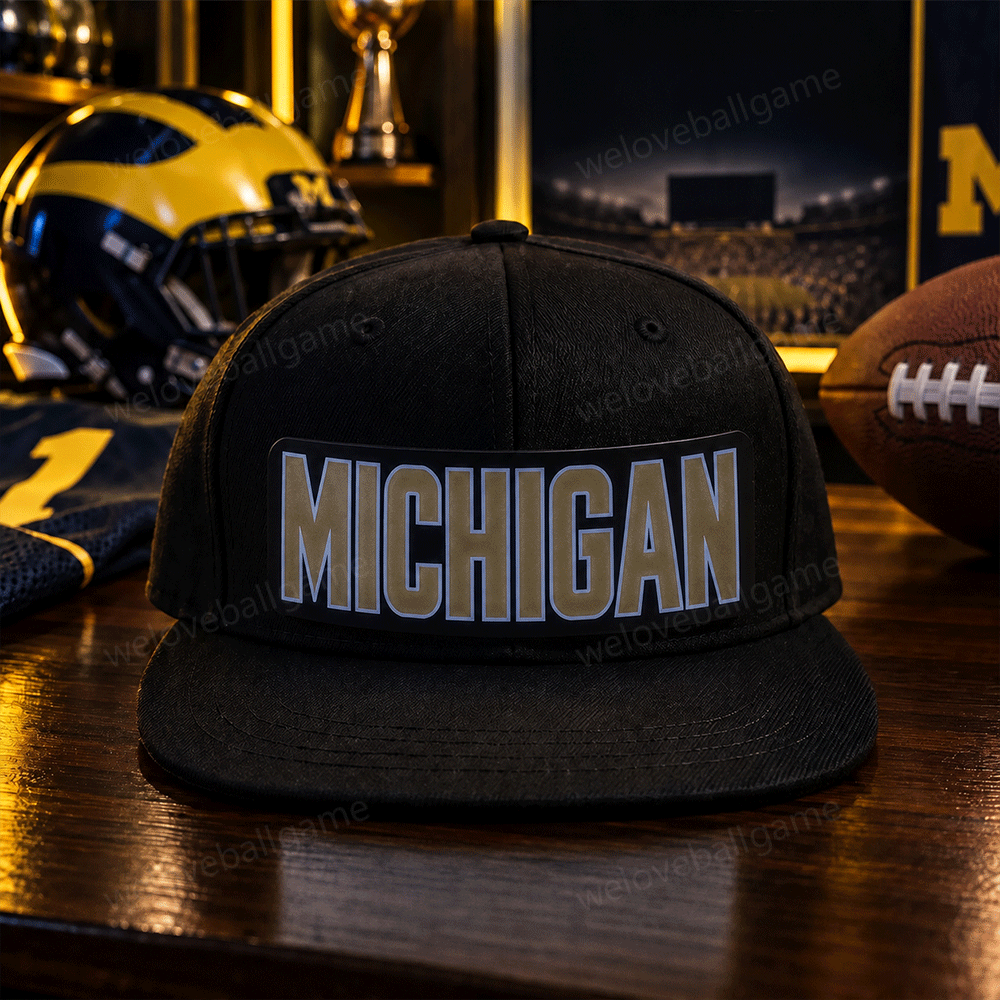 Custom Football Fan LED Light-Up Snapback Cap