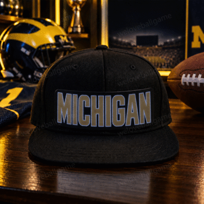 Custom Football Fan LED Light-Up Snapback Cap
