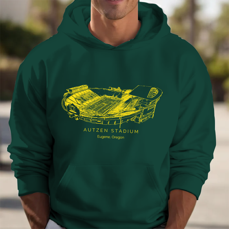 Oregon Ducks Stadium Unisex Crewneck Sweatshirt