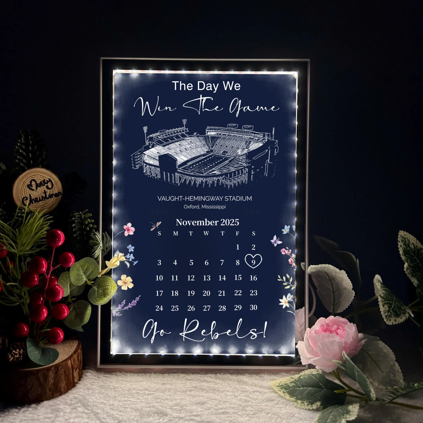 Vaught–Hemingway Memorial Stadium - The Day We Win The Game Mirror Lightbox