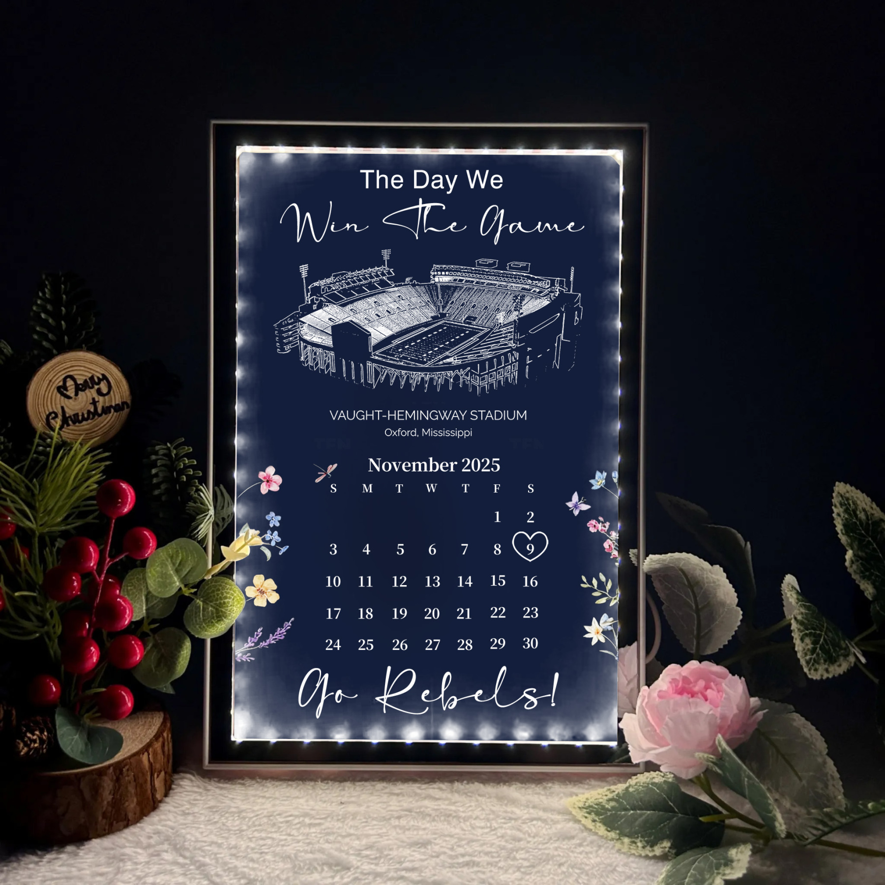 Vaught–Hemingway Memorial Stadium - The Day We Win The Game Mirror Lightbox