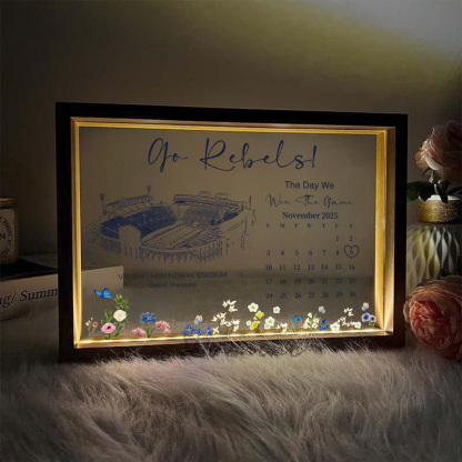 Vaught–Hemingway Stadium - The Day We Win The Game Light Frame