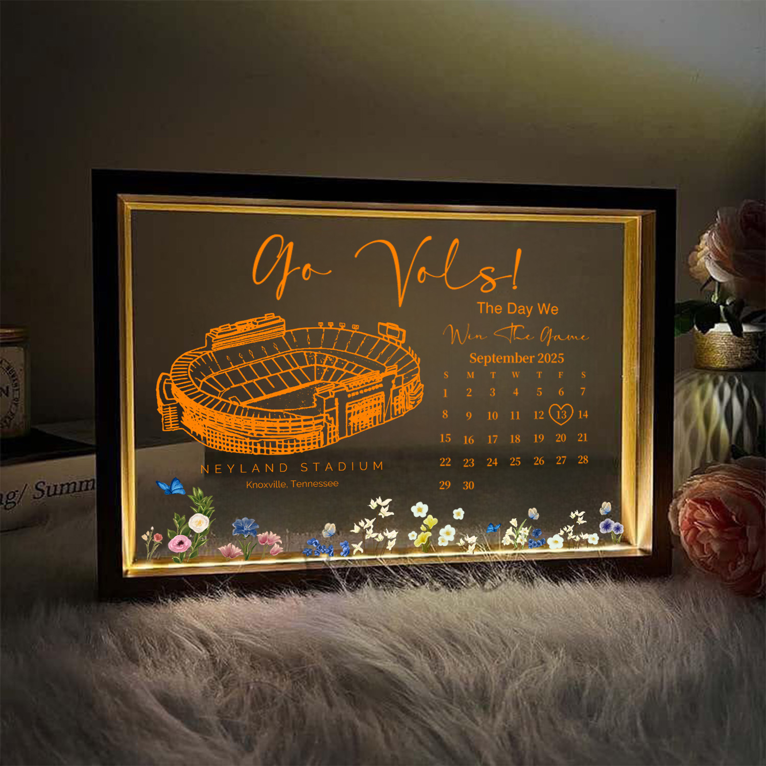 Neyland Stadium - The Day We Win The Game Light Frame